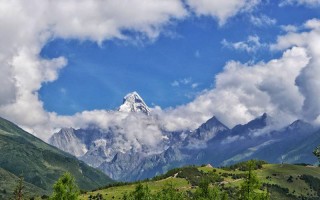 川西两日特种兵路线图，别睡了，起来看神山！